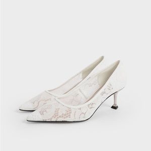 Charles & Keith Bridal Heels